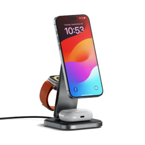 Satechi 3-in-1 Foldable Qi2 Charging Stand