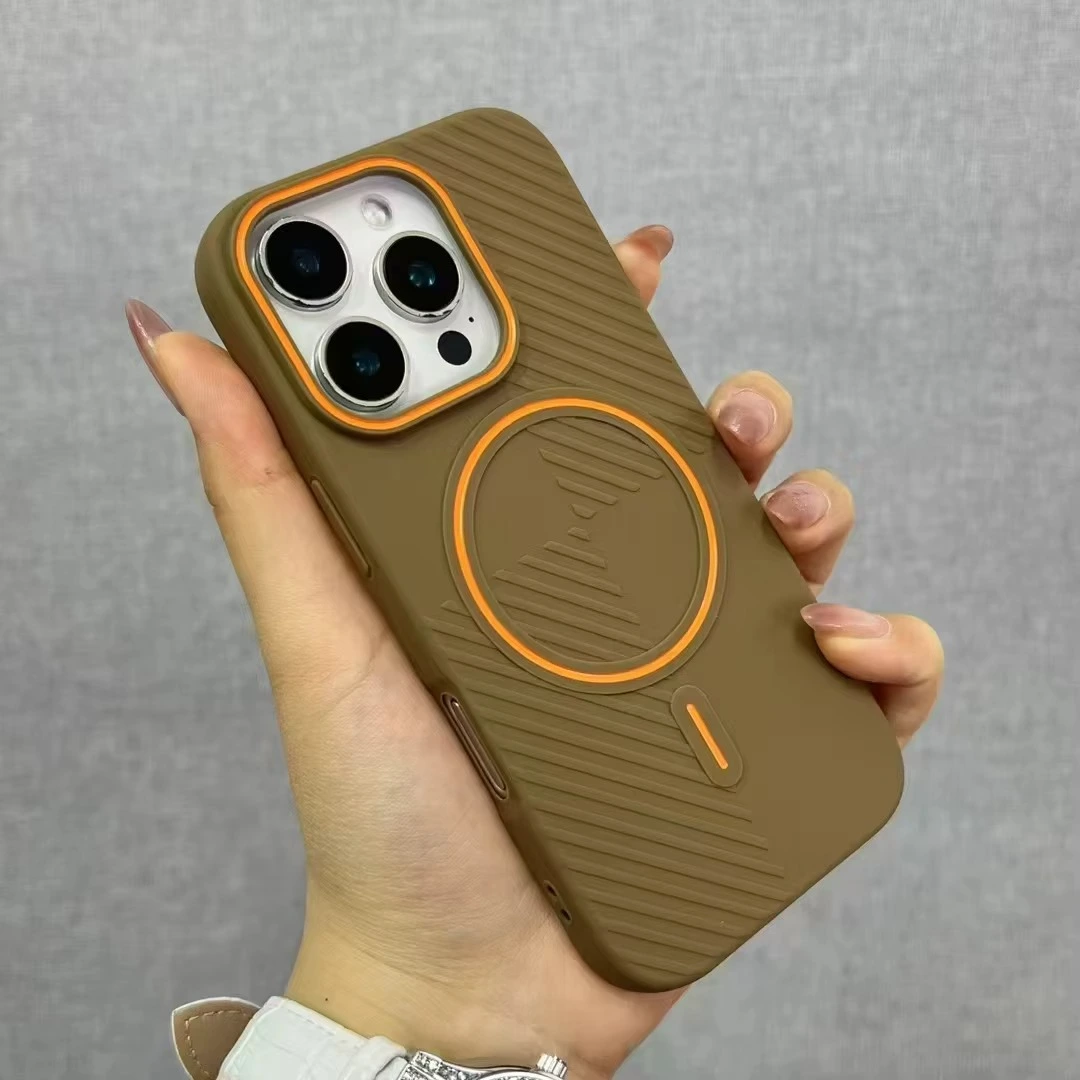 Ultratunt MagSafe Slim Skal i Matt Finish för iPhone - iPhone 11 Pro Max, Khaki