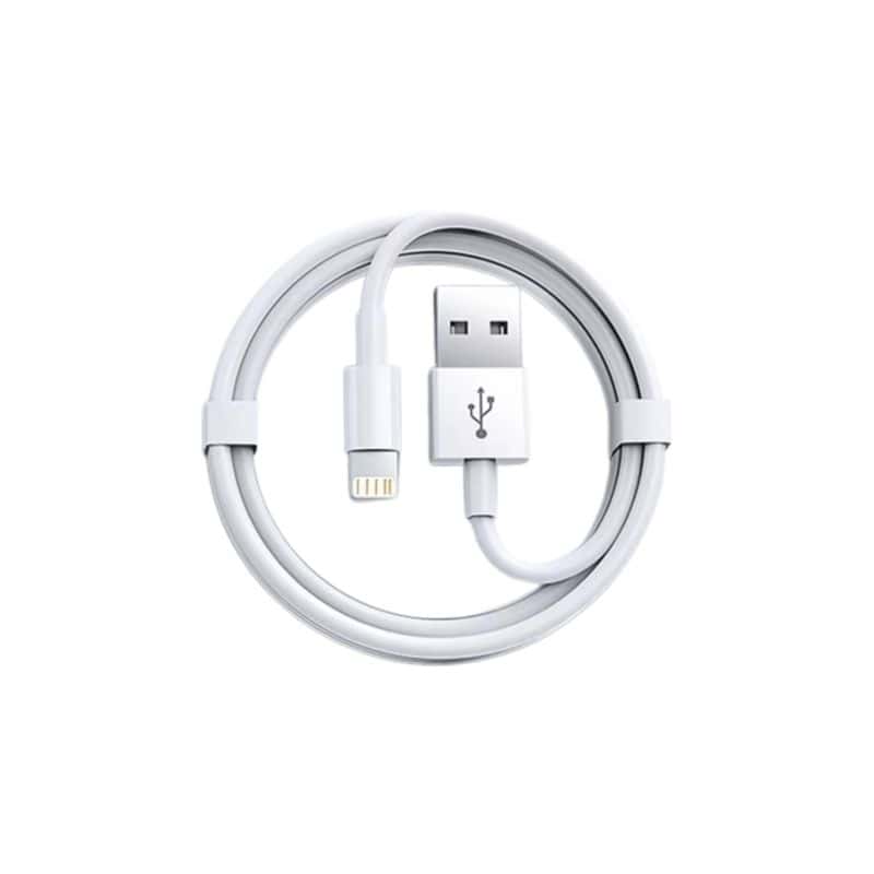 iPhone Laddkabel USB till Lightning Snabbladdning Vit - 1m